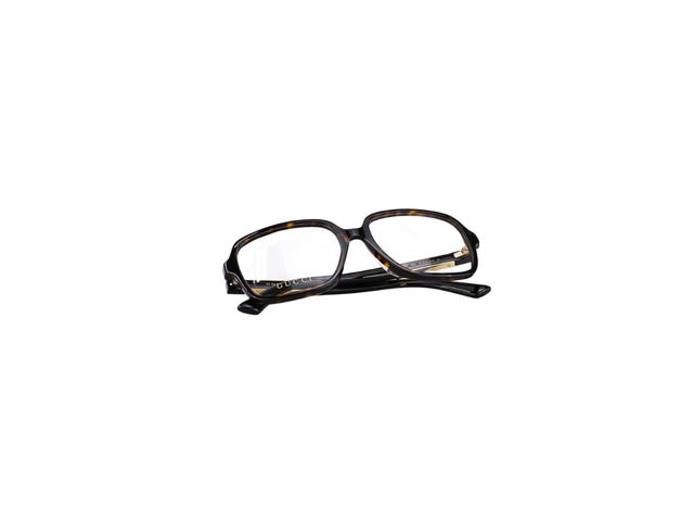Gucci Gucci GG1193OA Glasses In Havana Stainless Steel Plastic Frame With Demo Lens - view 6