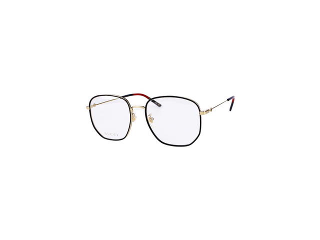 Gucci Gucci GG1197OA Glasses In Black Stainless Steel Frame With Demo Lens - view 1