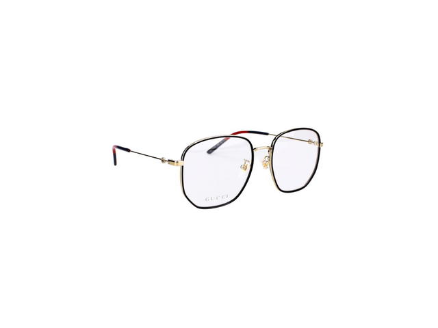 Gucci Gucci GG1197OA Glasses In Black Stainless Steel Frame With Demo Lens - view 3