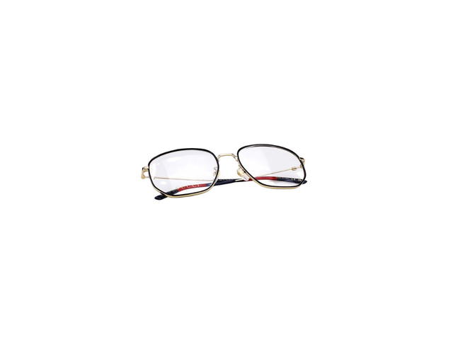 Gucci Gucci GG1197OA Glasses In Black Stainless Steel Frame With Demo Lens - view 6