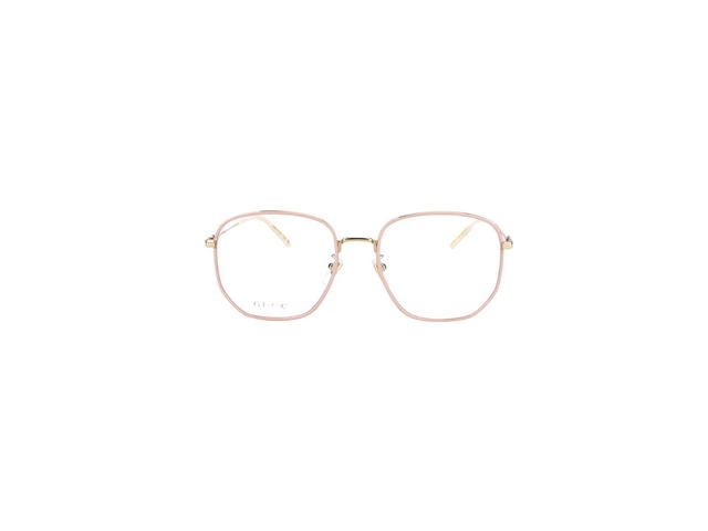 Gucci Gucci GG1197OA Glasses In Rose-Gold Stainless Steel Frame With Demo Lens - view 2