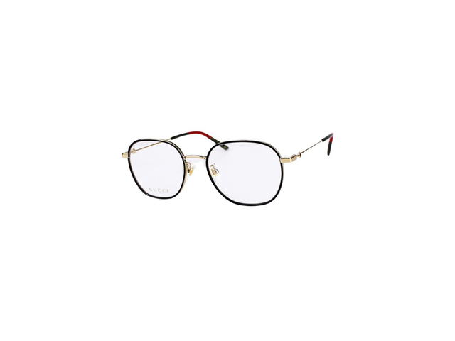 Gucci Gucci GG1198OA Glasses In Black Stainless Steel Frame With Demo Lens - view 1