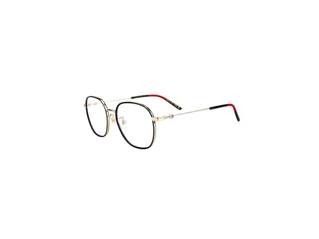 Gucci Gucci GG1198OA Glasses In Black Stainless Steel Frame With Demo Lens - view 5