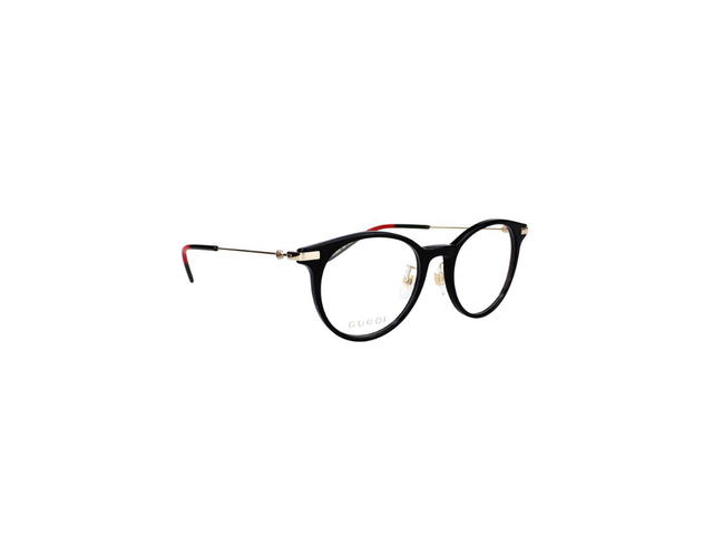 Gucci Gucci GG1199OA Glasses In Black Stainless Steel Frame With Demo Lens - view 3