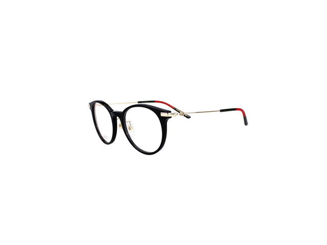 Gucci Gucci GG1199OA Glasses In Black Stainless Steel Frame With Demo Lens - view 5