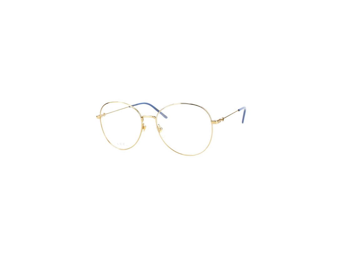 Gucci Gucci GG1201O Glasses In Gold Stainless Steel Frame With Demo Lens