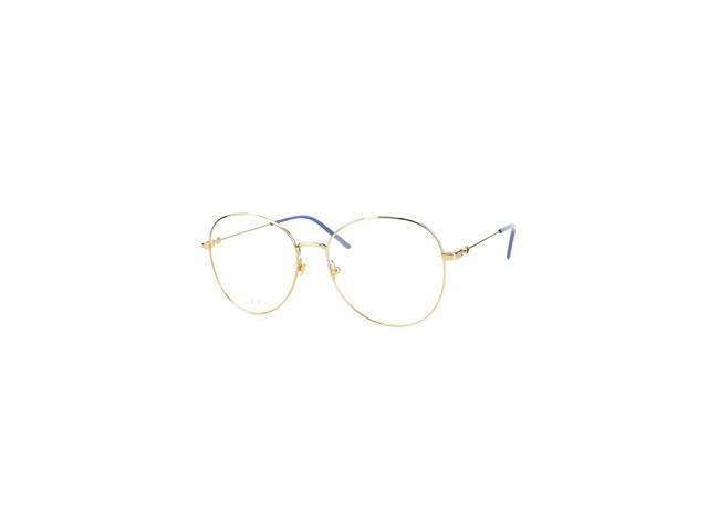 Gucci Gucci GG1201O Glasses In Gold Stainless Steel Frame With Demo Lens - view 1
