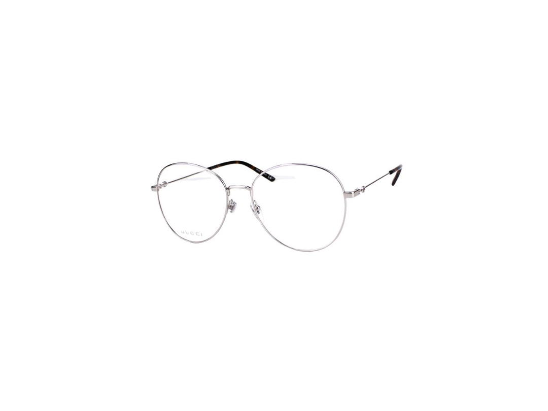 Gucci Gucci GG1201O Glasses In Silver Stainless Steel Frame With Demo Lens