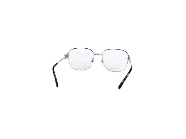 Gucci Gucci GG1209O Glasses In Silver Stainless Steel Frame With Demo Lens - view 4