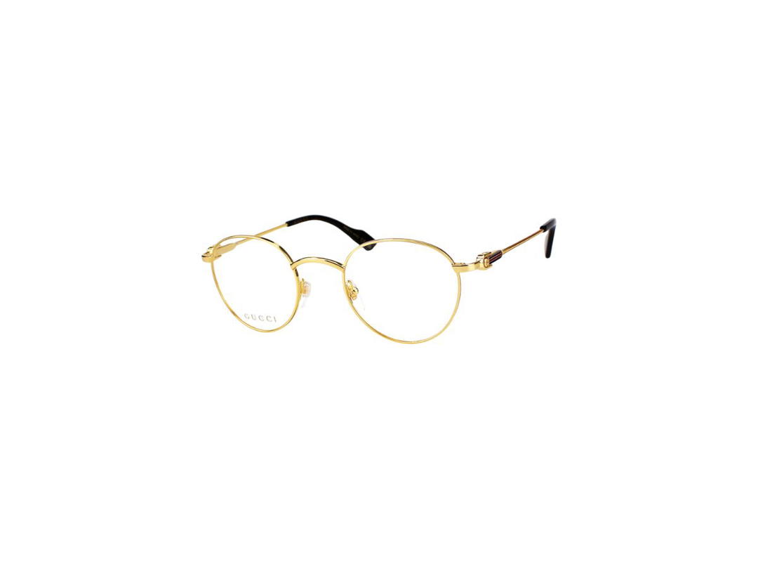 Gucci Gucci GG1222O Glasses In Gold Stainless Steel Frame With Demo Lens