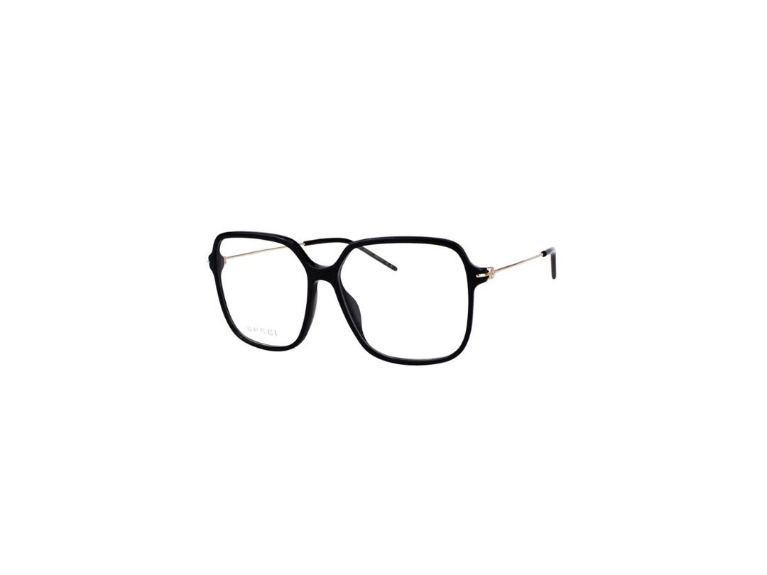 Gucci Gucci GG1271O Glasses In Black Acetate Stainless Steel Frame With Demo Lens
