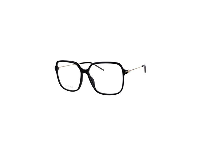 Gucci Gucci GG1271O Glasses In Black Acetate Stainless Steel Frame With Demo Lens - view 1