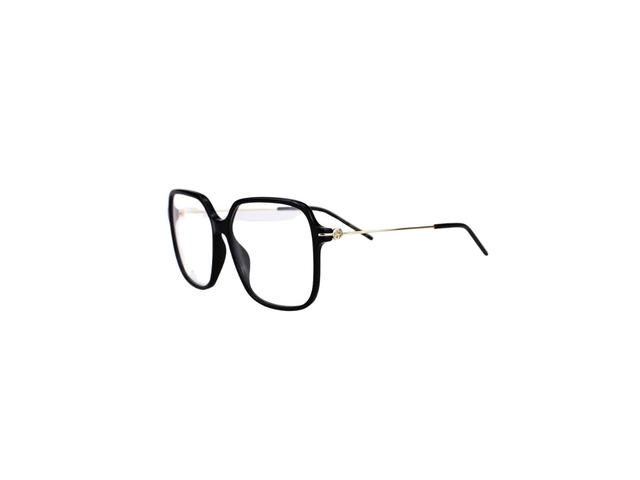 Gucci Gucci GG1271O Glasses In Black Acetate Stainless Steel Frame With Demo Lens - view 5