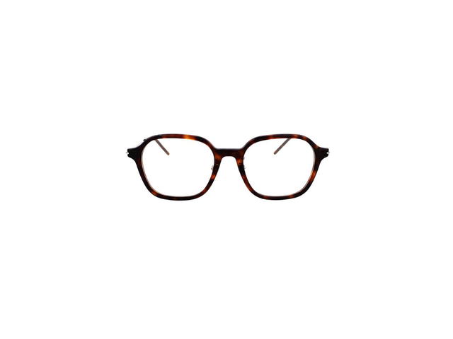 Gucci Gucci GG1277OA Glasses In Havana Stainless Steel Plastic Frame With Demo Lens - view 2