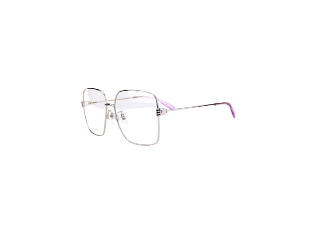 Gucci Gucci GG1284OA Glasses In Silver Stainless Steel Frame With Demo Lens - view 5