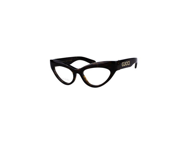 Gucci Gucci GG1295O Glasses In Havana Acetate Frame With Demo Lens - view 1
