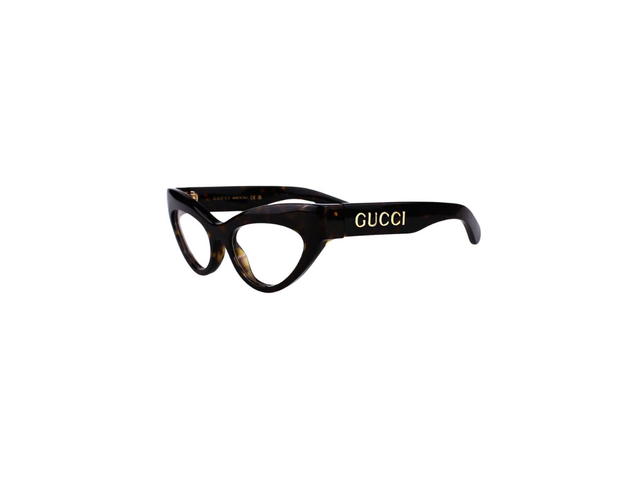 Gucci Gucci GG1295O Glasses In Havana Acetate Frame With Demo Lens - view 5