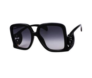 Buy Gucci GG1326S-001-58 Sunglasses In Black Acetate Frame-Interlocking G With Grey Lenses at Sasom – Authentic and Ready to Ship