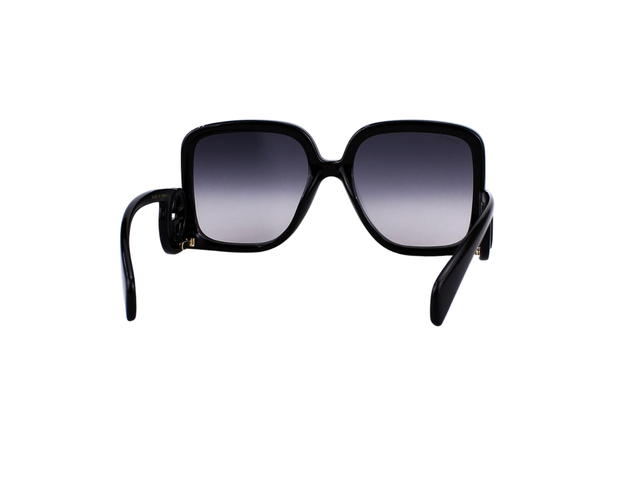 Gucci Gucci GG1326S-001-58 Sunglasses In Black Acetate Frame-Interlocking G With Grey Lenses - view 4