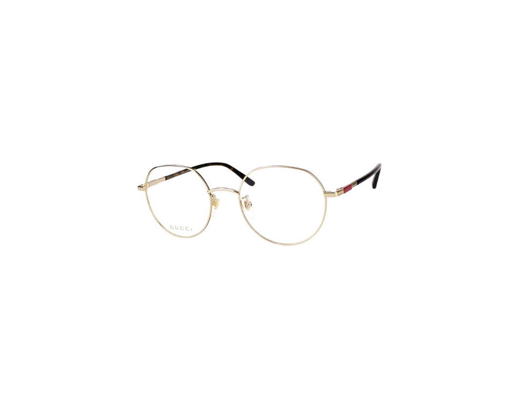 Gucci Gucci GG1349O Glasses In Gold Stainless Steel Frame With Demo Lens