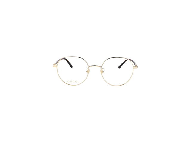 Gucci Gucci GG1349O Glasses In Gold Stainless Steel Frame With Demo Lens - view 2