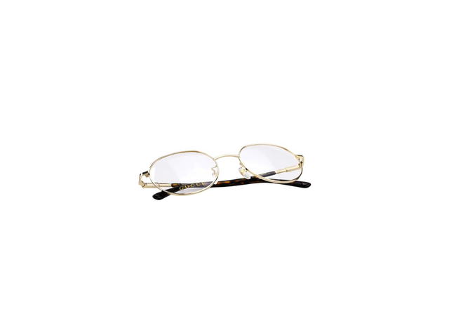 Gucci Gucci GG1349O Glasses In Gold Stainless Steel Frame With Demo Lens - view 6