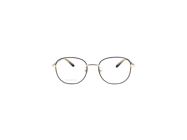 Gucci Gucci GG1352O Glasses In Black Plastic Stainless Steel Frame With Demo Lens - view 2