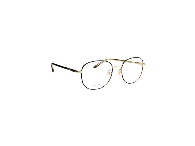 Gucci Gucci GG1352O Glasses In Black Plastic Stainless Steel Frame With Demo Lens - view 3