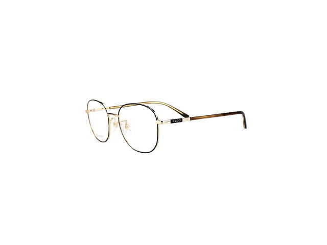 Gucci Gucci GG1352O Glasses In Black Plastic Stainless Steel Frame With Demo Lens - view 5