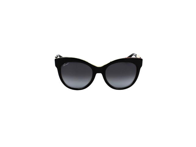 Gucci Gucci GG3760 Sunglasses In Black Metal Plastic Frame With Grey-Black Lens - view 2