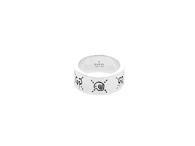 Gucci Gucci Ghost Skull Ring In Silver-Tone Hardware - view 2