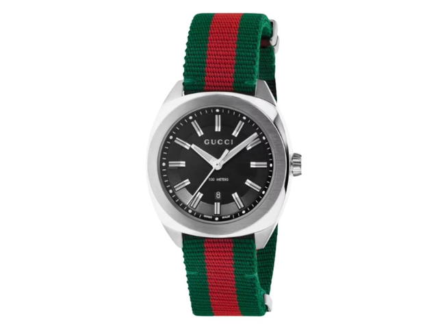 Gucci Gucci Green And Red Web Watch - view 1