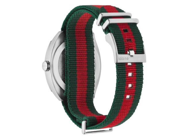 Gucci Gucci Green And Red Web Watch - view 2