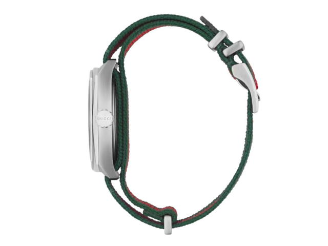 Gucci Gucci Green And Red Web Watch - view 3