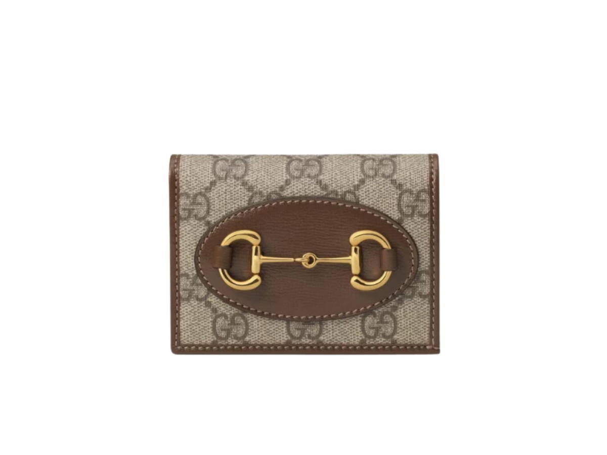 Gucci Gucci Horsebit 1955 Card Case Wallet