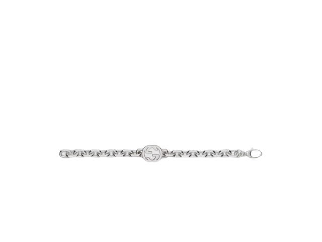 Gucci Gucci Interlocking G Bracelet In 925 Sterling Silver With Shiny Finish - view 2