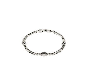 Buy Gucci Interlocking G Bracelet In Gourmette Chain With 925 Sterling Silver at Sasom – Authentic and Ready to Ship