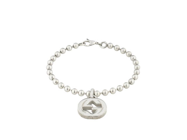 Gucci Gucci Interlocking G Bracelet In Silver With 925 Sterling Silver - view 1