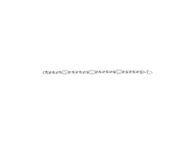 Gucci Gucci Interlocking G Chain Bracelet In Sterling Silver With Shiny Finish - view 2