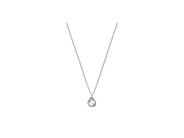 Gucci Gucci Interlocking G Pendant Necklace Silver - view 1