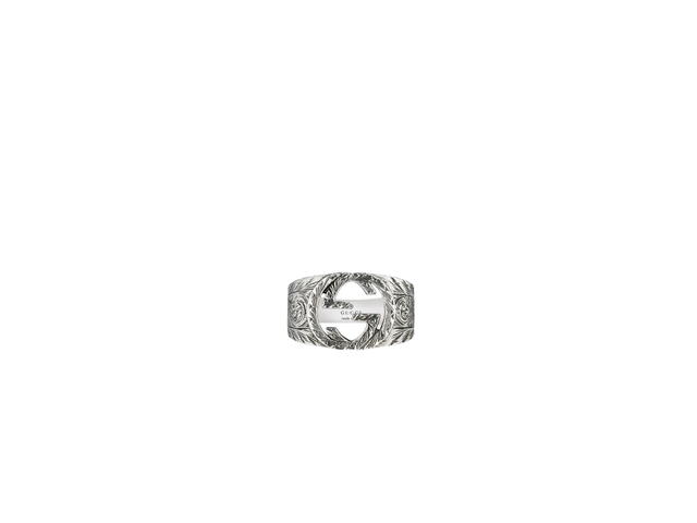 Gucci Gucci Interlocking G Ring 925 Sterling Silver - view 1