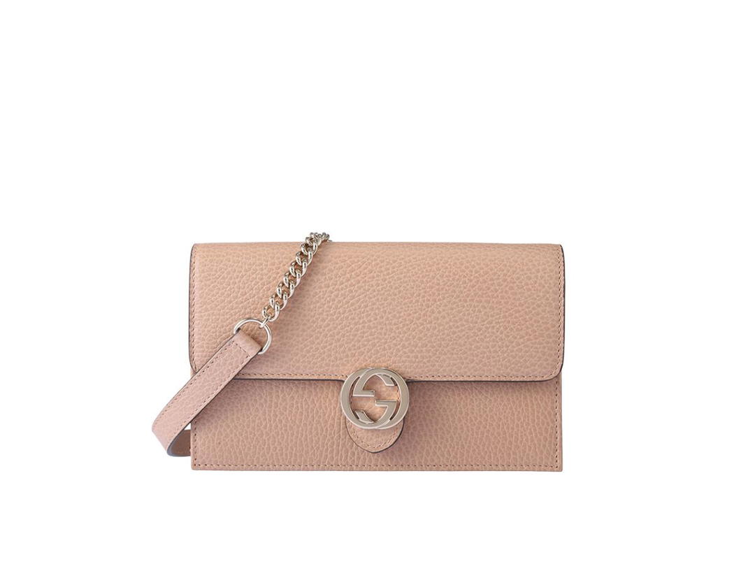 Gucci Gucci Interlocking G Wallet On Chain Interlocking G
