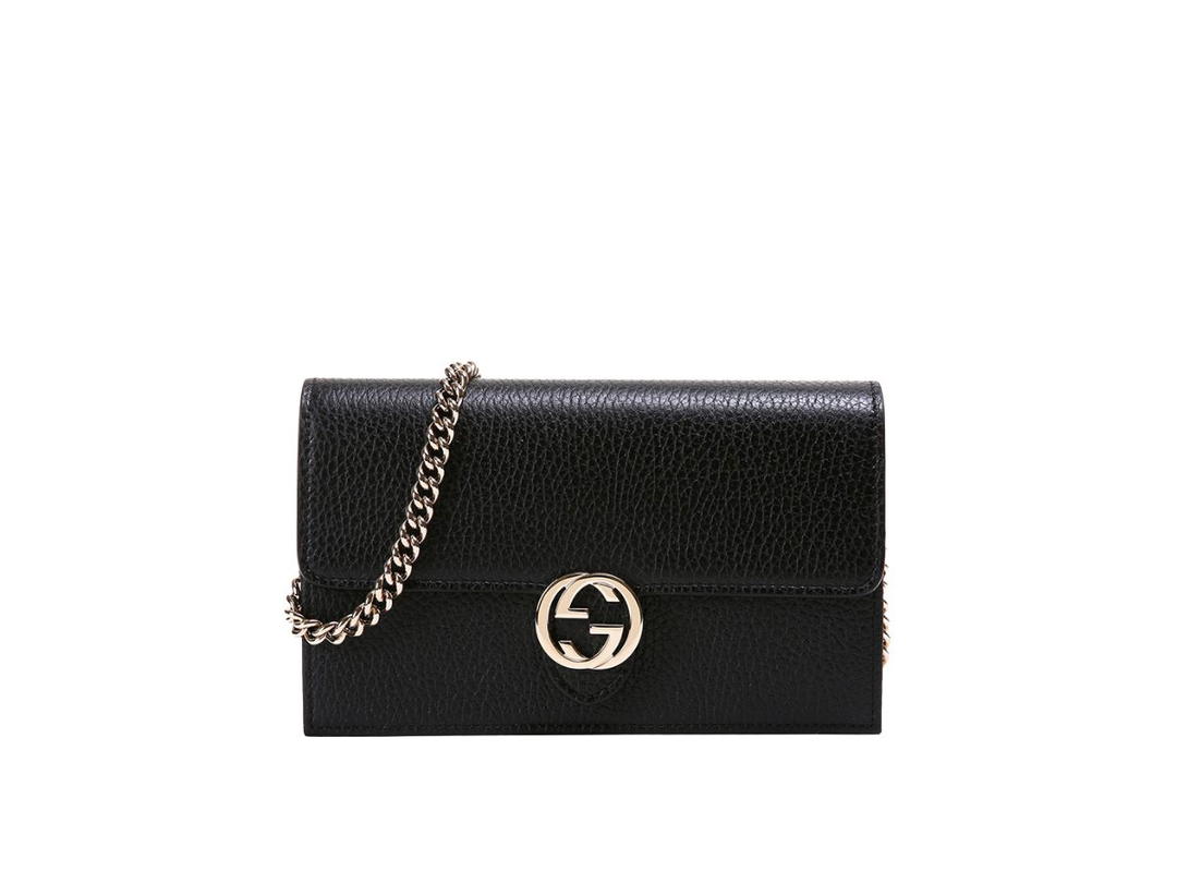 Gucci Gucci Interlocking G Wallet On Chain Interlocking G