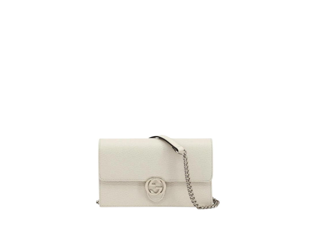 Gucci Gucci Interlocking G Wallet On Chain Interlocking G