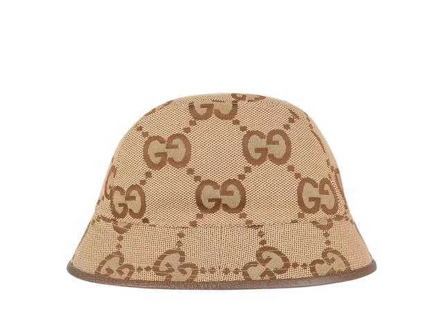 Gucci Gucci Jumbo GG Canvas Bucket Hat Brown - view 1
