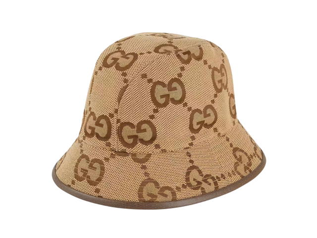 Gucci Gucci Jumbo GG Canvas Bucket Hat Brown - view 2