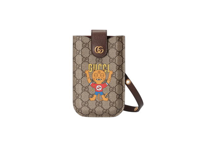 Gucci Gucci x Pablo Delcielo Phone Case Kitten Print - view 1