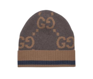 Buy Gucci Knit Cashmere Hat In Beige Blue at Sasom – Authentic and Ready to Ship