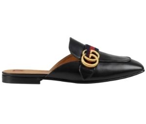 Buy Gucci Ladies Black Leather Slippers at Sasom – Authentic and Ready to Ship