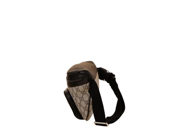 Gucci Gucci Large Eden Belt Bag In GG Supreme Canvas With Silver-Toned Hardware Beige - view 3